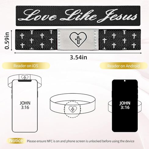 أساور آية الكتاب المقدس ، سوار الكتاب المقدس اليومي ، سوار يسوع للإثراء الروحي ، الهدية المسيحية للرجال النساء in Kuwait