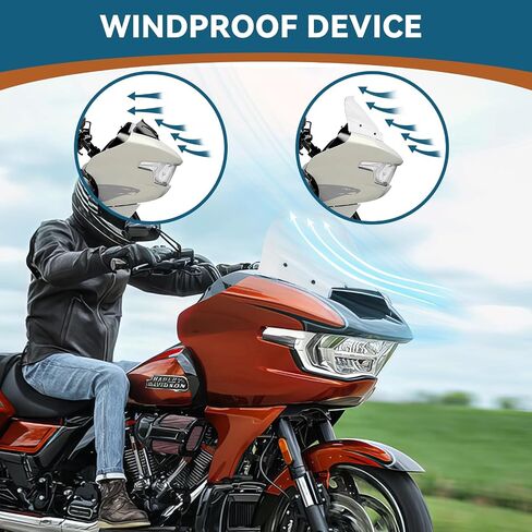 11.5" Motorcycle Windshield Clear Windscreen Wave Wind Spliter Compatible with Harley CVO Road Glide FLTRXSE 2023 2024, CVO Road Glide ST FLTRXSTSE 2024, Road Glide FLTRX 2024 Transparent in Kuwait
