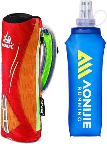 AONIJIE Lovtour Quick Shot Handheld Hydration Pack with 500ml BPA Free Collapsible TPU Water Soft Flask in Saudi Arabia