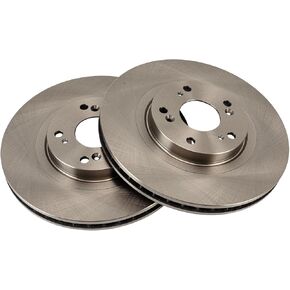 KAC - Disc Brake Rotors | Brake Kit for Acura 2002-2006 RSX Automotive Replacement Brake Rotors,31347