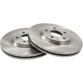 KAC - Disc Brake Rotors | Brake Kit for Chevrolet 2004-2007 2009-2012 Malibu, Pontiac 2005 2007-2010 G6, Saturn 2007-2009 Aura, Chevrolet 2008 Malibu 2.4L,Automotive Replacement Brake Rotors,55093