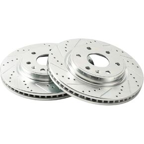 KAC - Disc Brake Rotors | Brake Kit for Chevrolet 2009-2017 Traverse, GMC 2007-2016 Acadia, Buick 2008-2017 Enclave, Saturn 2007-2010 Outlook,Automotive Replacement Brake Rotors,55150