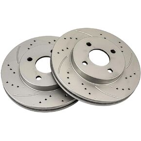 KAC - Disc Brake Rotors | Brake Kit for Chevrolet 2005-2007 Cobalt 2.2L, Saturn 2004-2007 Ion 2.2L, Saturn 2003 Ion, Pontiac 2007 G5 2.2L,Saturn 2006-2007 Ion 2.4L Automotive Replacement Brake Rotors
