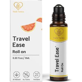 Travel Ease Junior Roll-On | Anti-Nausea Aromatherapy for Motion Sickness and Vomiting | for Car, Sea, Air Travel |All-Natural Non Drowsy |Safe for Kids Aged 2+ | 0.3 fl oz