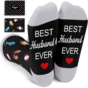 HAPPYPOP Gift Idea For Him - New Dad Gifts, Grandpa Gifts From Grandchildren, Fathers Day Socks Grandpa Socks