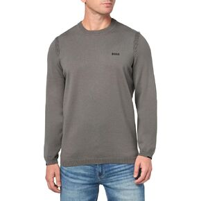 BOSS Men's Tech Flex Cotton Stretch Knit Sweater