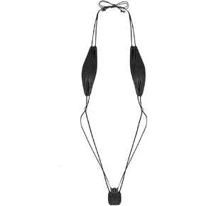 MODSON Women's Extreme Mini Sling Lingerie Micro Halter Ties Up Swimsuit, Clear, One Size