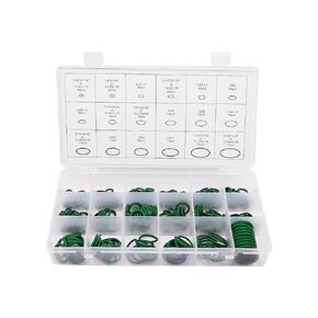 270pcs Car Air Conditioning Compressor O-Ring Kit - AC ORings Gasket Assortment Set for Automotive A/C Repair and Plumbing