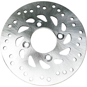 190mm Motorcycle Rear Brake Rotor Disc Compatible with Honda Grom 125 2014-2020 Monkey Z125M 2019-2021 Direct Fit Replacement Stainless Steel Motorcycle Disc Part # 43251-K26-900