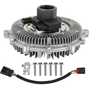 68359842AD Radiator Cooling Fan Drive Clutch Fits for Dodge Ram 2500 3500 4500 5500 Cummins 6.7L 2019-2024 Engine Replace# 68359842AC