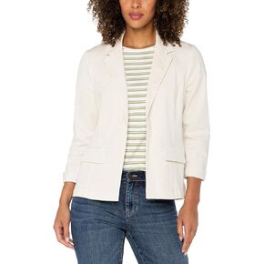 Liverpool Los Angeles Womens Fitted Blazer Soft Touch Twill Bone X-Small
