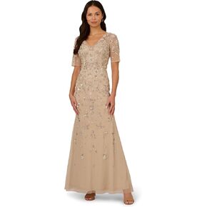 Adrianna Papell Women's Women Beaded Bression