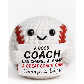 Mini Crochet Baseball Father's Day Thoughtful Gifts for Dad from Son Daughter - Cute Birthday Gifts for Dad Perfect to My Father Keepsake Baseball Lover Decor
