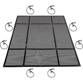 غطاء سرير شاحنة SPIDER Pickup (عرض 7'8 بوصة × طول 8'8 بوصة) - غطاء شبكي للشحن مقاوم للماء وصلب أسود شديد التحمل - أربطة ربط قابلة للفصل وضبط سريع - يناسب السرير القياسي (6'6 بوصات) والمقطورات in Kuwait