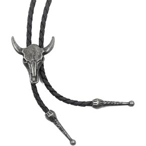 Bolo Tie for Men Women Kids, Mens Bolo Ties Western with Leather Strap, Accessories for Halloween Costume Shirts