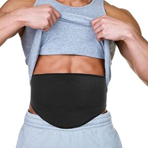 Ostomy Belt Black | Stealth Belt for Ostomy Bag | Ostomy Support Belt | Ostomy Bag Covers | Ostomy Wrap | Ostomy Supplies (M)