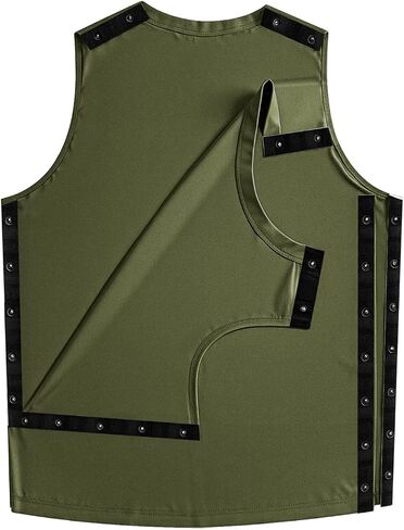 Shoulder & Side Full Snap-Access Tank Tops，Post Surgery Shirts Shoulder Arm Broken Breast Recovery Tank Tops - Unisex Sizing in Kuwait