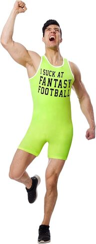 Fantasy Football Loser Singlet I Suck at Fantasy Football Vest Embarrassing Loser Award Funny Award for Men Women in Saudi Arabia