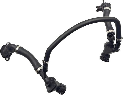 AMCC Crankcase Beather Hose Hose Connering Line متوافق مع BMW 2010-2015 F06 F06 F13 F13 F02 550i 650i 750li Xdrive استبدال: 11158647961 in Saudi Arabia