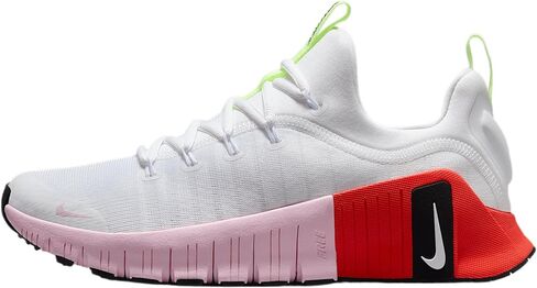 Nike Free Metcon 6 Women’s تمرينات (IB4526-100 ، أبيض/بالكاد فولت/قرمزي مشرق/رغوة وردية) in Saudi Arabia
