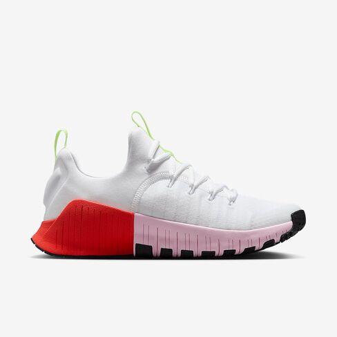 Nike Free Metcon 6 Women’s تمرينات (IB4526-100 ، أبيض/بالكاد فولت/قرمزي مشرق/رغوة وردية) in Saudi Arabia