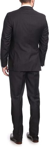 Arthur Black Mazara Classic Fit Two Button 100% Wool Wrinkle Resistant Suit in Kuwait