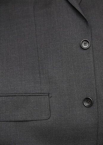 Arthur Black Mazara Classic Fit Two Button 100% Wool Wrinkle Resistant Suit in Kuwait