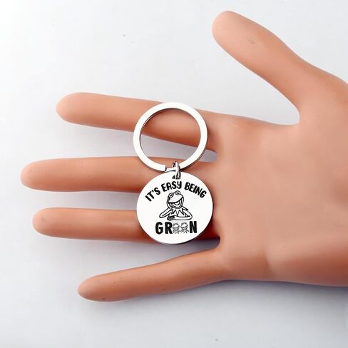 KUIYAI Movie Merchandise Gift Singing Frog Lovers Jewelry WDW Frog Character Lovers Keychain in Saudi Arabia