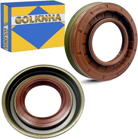 Rear Axle Wheel Seal Driver & Passenger Side Pair for Ford F-150, F-250, Lincoln Mark LT, Blackwood, Navigator (9.75 RG) Compatible with 1997-2013 Models in Saudi Arabia