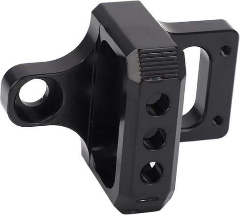 3 Port Boost Controller Mount Holder Bracket Replacement for AEM Boost Controller Solenoid Valve Mount Holder Bracket Kit CNC Billet Aluminum (Black) in Saudi Arabia