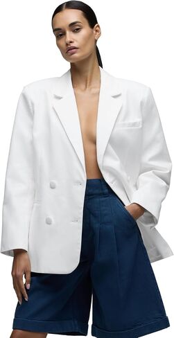 HUDSON Women's Brooks Nader Mae Oversized Blazer in Saudi Arabia