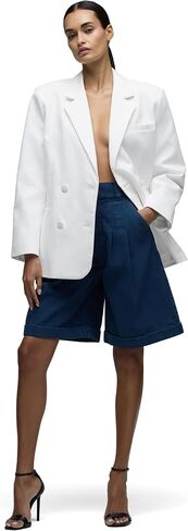 HUDSON Women's Brooks Nader Mae Oversized Blazer in Saudi Arabia