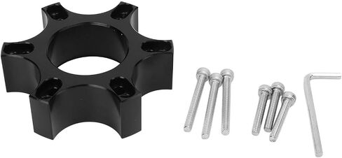 Steering Wheel Adapter Spacer, Steering Wheel Adapter Plate Aluminium Alloy 70mm Spacer for Thrustmaster T300RS with 13 14 Inch Steering Wheel in Saudi Arabia