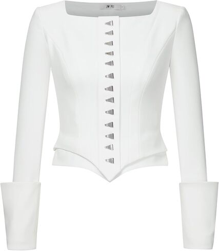 JW PEI Women's Lydia Corset-Inspired Blazer in Saudi Arabia