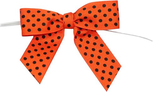 Reliant Ribbon 5170-92805-3X2 Satin Twist Tie Bows - Large Bows, 7/8 Inch X 100 Pieces, Old Gold in Saudi Arabia