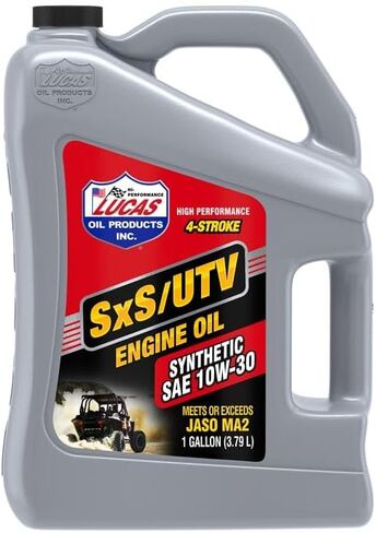 Lucas Oil 11201 Synthetic SAE 0W-40 SXS Engine Oil - 1 Gallon in Saudi Arabia