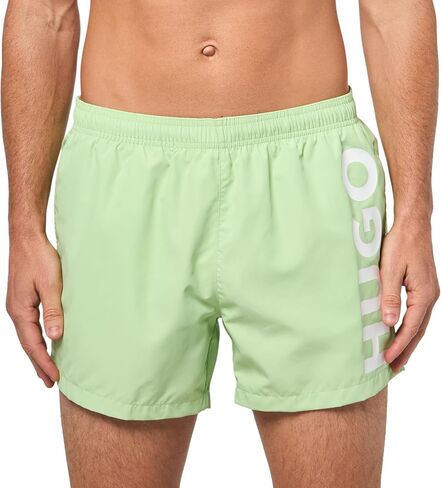 HUGO Men's Vertical Logo Swim Trunks in Saudi Arabia