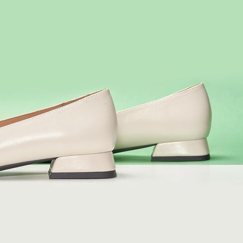 C.Paravano Women's Ballet Flats Shoes Square Flats مع Bowknot لحفلة مكتب العمل غير الرسمي ، للنساء الأنيق ، أحذية العمل المكتبية ، ملابس زفاف ، ربيع أنيمي الأحذية in Saudi Arabia