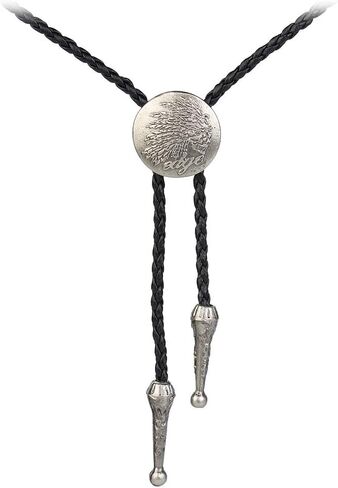 Bolo Tie for Men Western BoloTie Western Cowboy Bolo Tie Fashion Necklace American Necklace for Men Cowboy necktie in Saudi Arabia