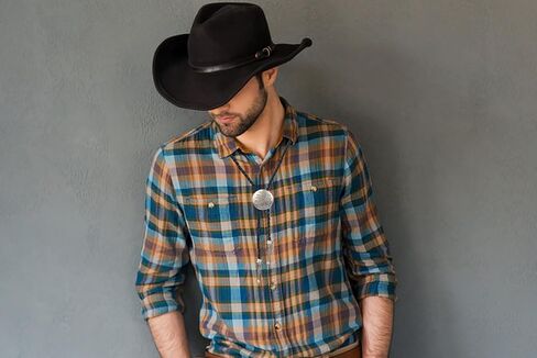 Bolo Tie for Men Western BoloTie Western Cowboy Bolo Tie Fashion Necklace American Necklace for Men Cowboy necktie in Saudi Arabia