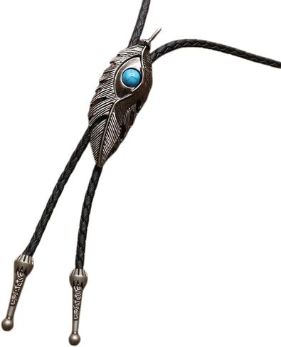 Bolo Tie for Men Western BoloTie Western Cowboy Bolo Tie Fashion Necklace American Necklace for Men Cowboy necktie in Saudi Arabia