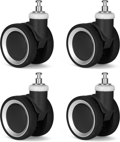 Luggage Wheels Replacement - Our Suitcase Replacement Wheels are Only Designed for TILYMOL Luggage, and aren't Compatible with Other Luggage Brands (Black) in Saudi Arabia