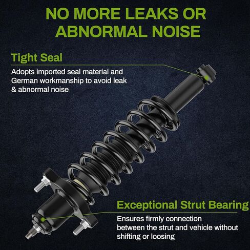 AUTOSAVER88 Front Complete Struts Shocks and Coil Spring Assembly Compatible with 2007-2012 Dodge Caliber, 2007-2016 Compass, 2007-2016 Patriot in Saudi Arabia