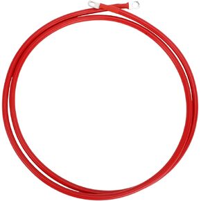 1 Pc Universal Battery Inverter Cable 5/16" Lug 3FT Battery Cable 5 AWG Gauge Black Tinned Copper