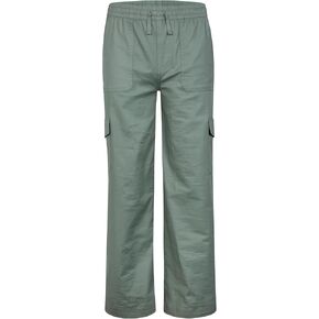 Hurley Girls' Wide Leg Cargo Pants