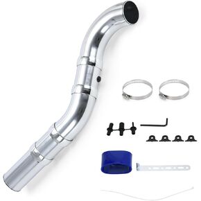 PTNHZ Universal 3 Inch 76mm Air Intake Pipe Aluminum alloy intake pipe Kit