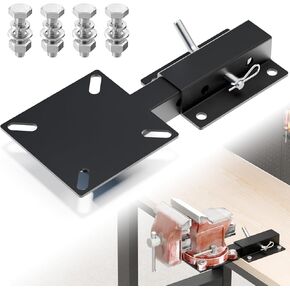 Hitch Vise Mount for Truck و Trailer Treeiver and Bench for Hitch Table و Hitch Mount Vise Plate for Winch و Pipe و Grill & Chain Visions