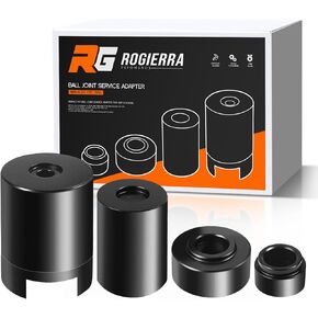 Ball Joint Service Adapter for Jeep & Dodge, Upper and Lower Ball Joint Press Service Adapter Set, Ball Joint Removal and Install Tool, Fit for Jeep/Dodge, Replace OTC 7894