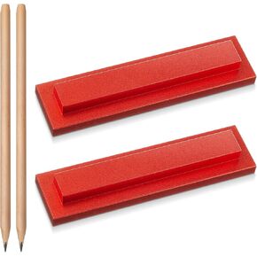Zonon 2 Pcs 1/4" Trim Molding Spacer Reveal Tool with 2 Pcs Pencils CNC Machined Billet Aluminum Installation Precision Tool