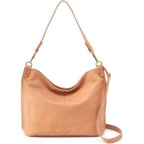 HOBO Pier Leather Shoulder Bag for Women, Convertible to Crossbody